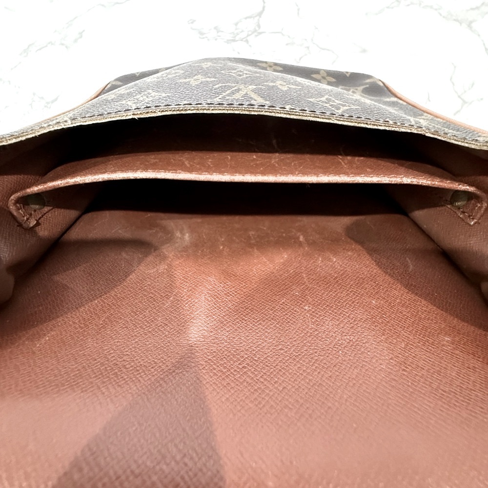 Louis Vuitton Cartouchière MM Crossbody Bag – Vintage Monogram 1982 + COA - Picture 8 of 16